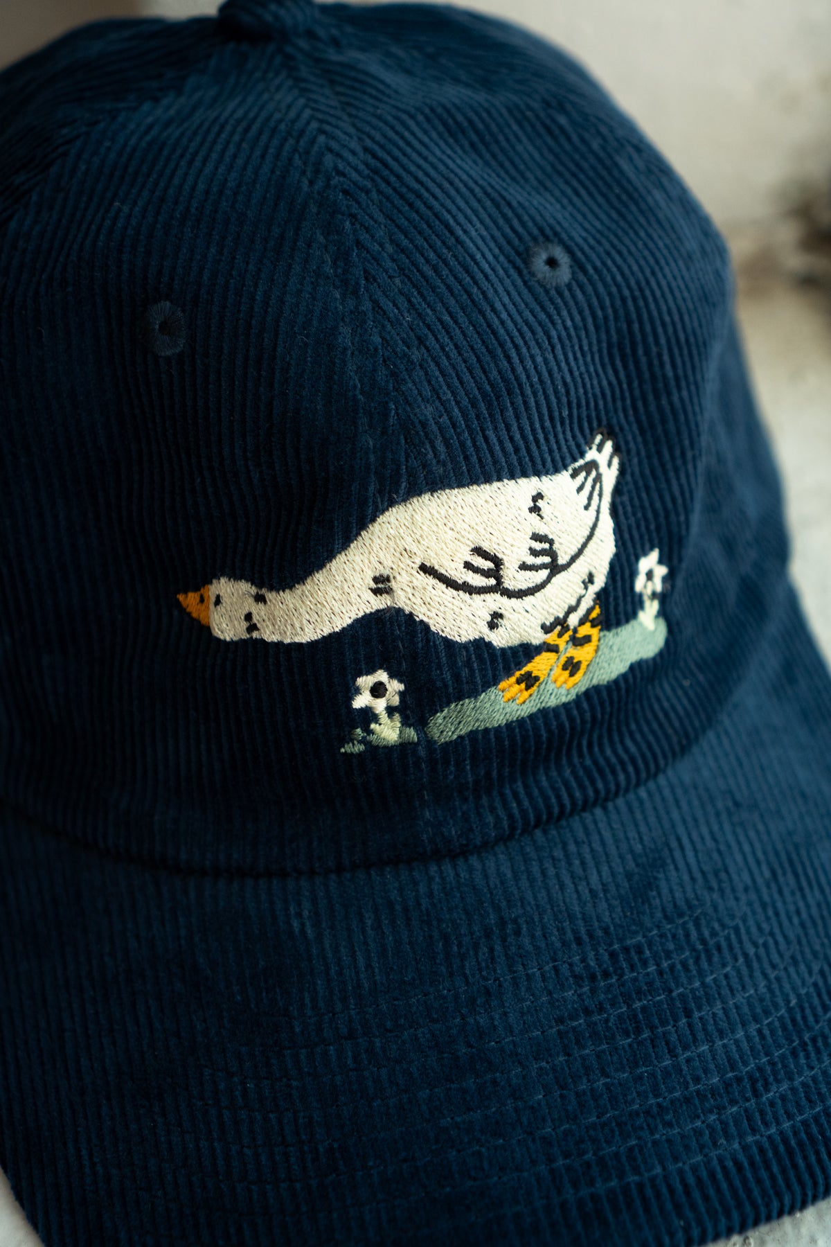 Reaching Corduroy Dad Hat | Midnight