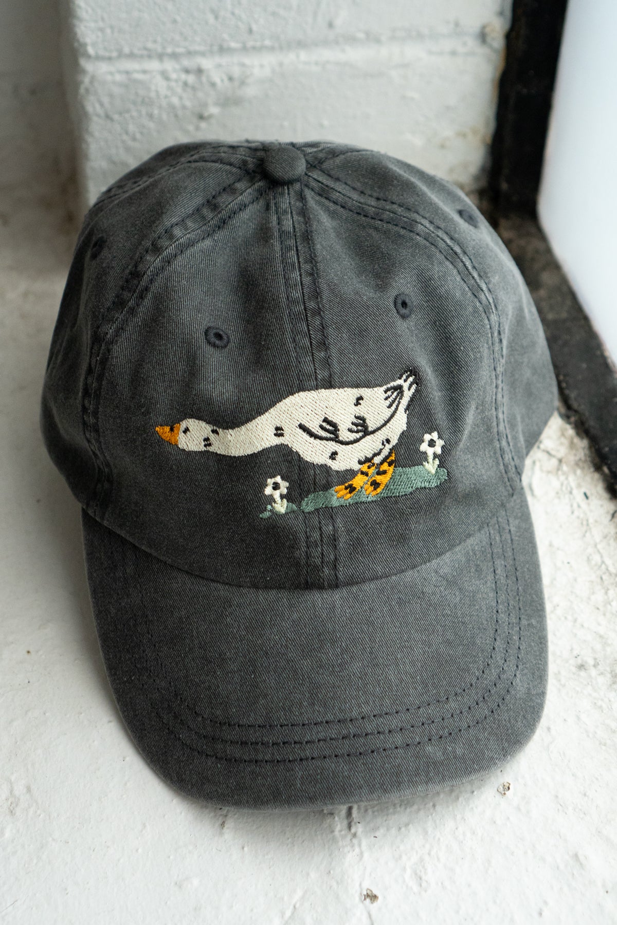 Reaching Dad Hat | Vintage Black