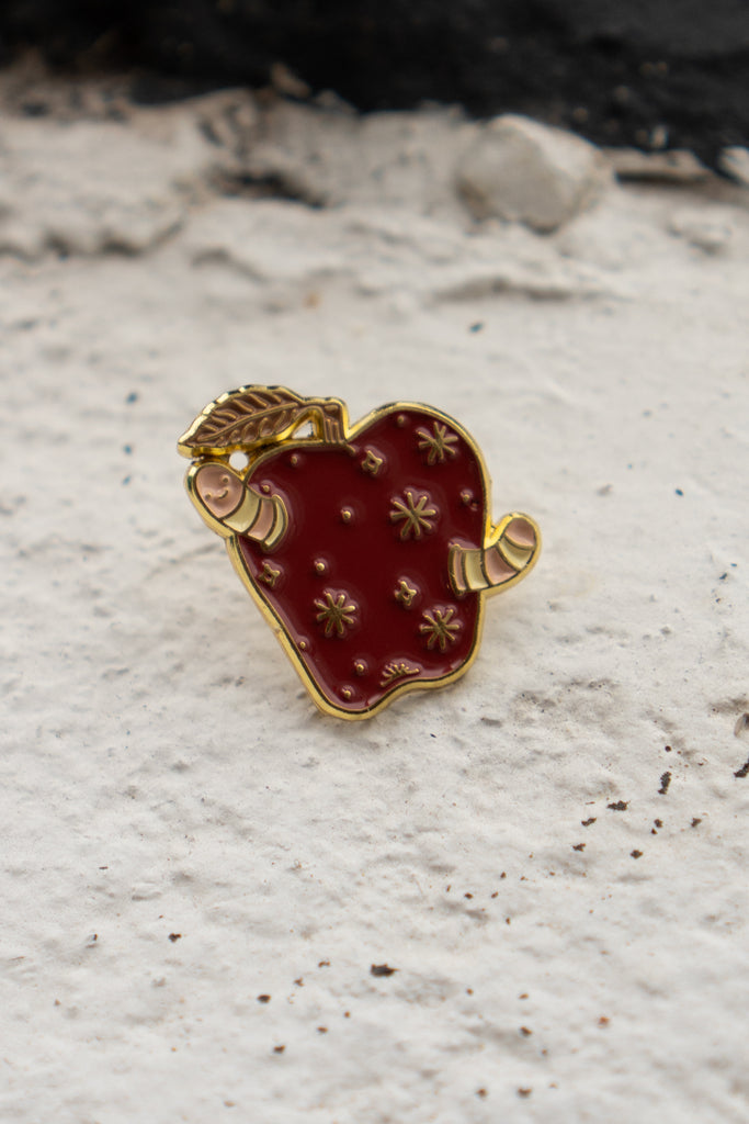 Rotten Apple Pin
