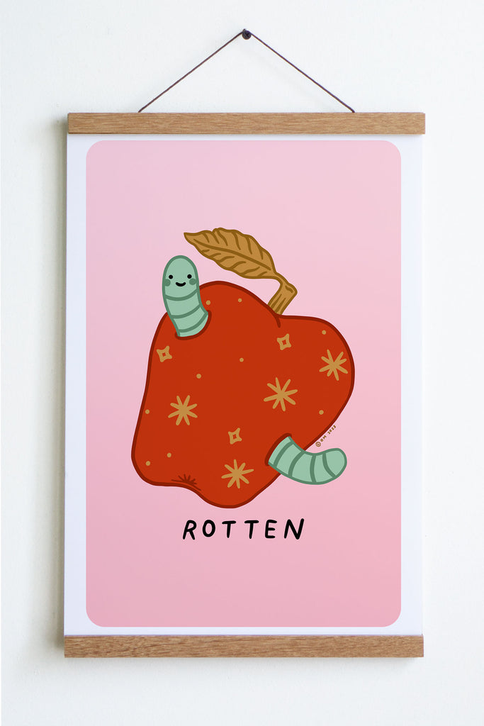 Affiche 'Rotten Apple'