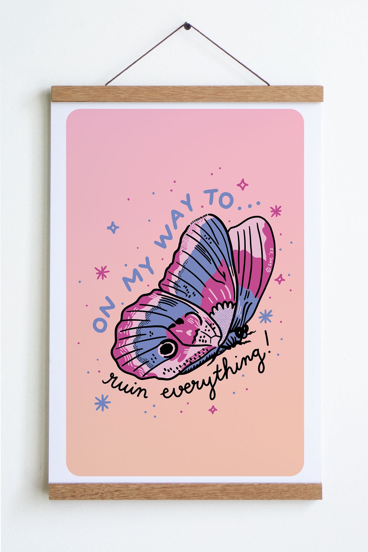 Affiche 'Ruin Butterfly'