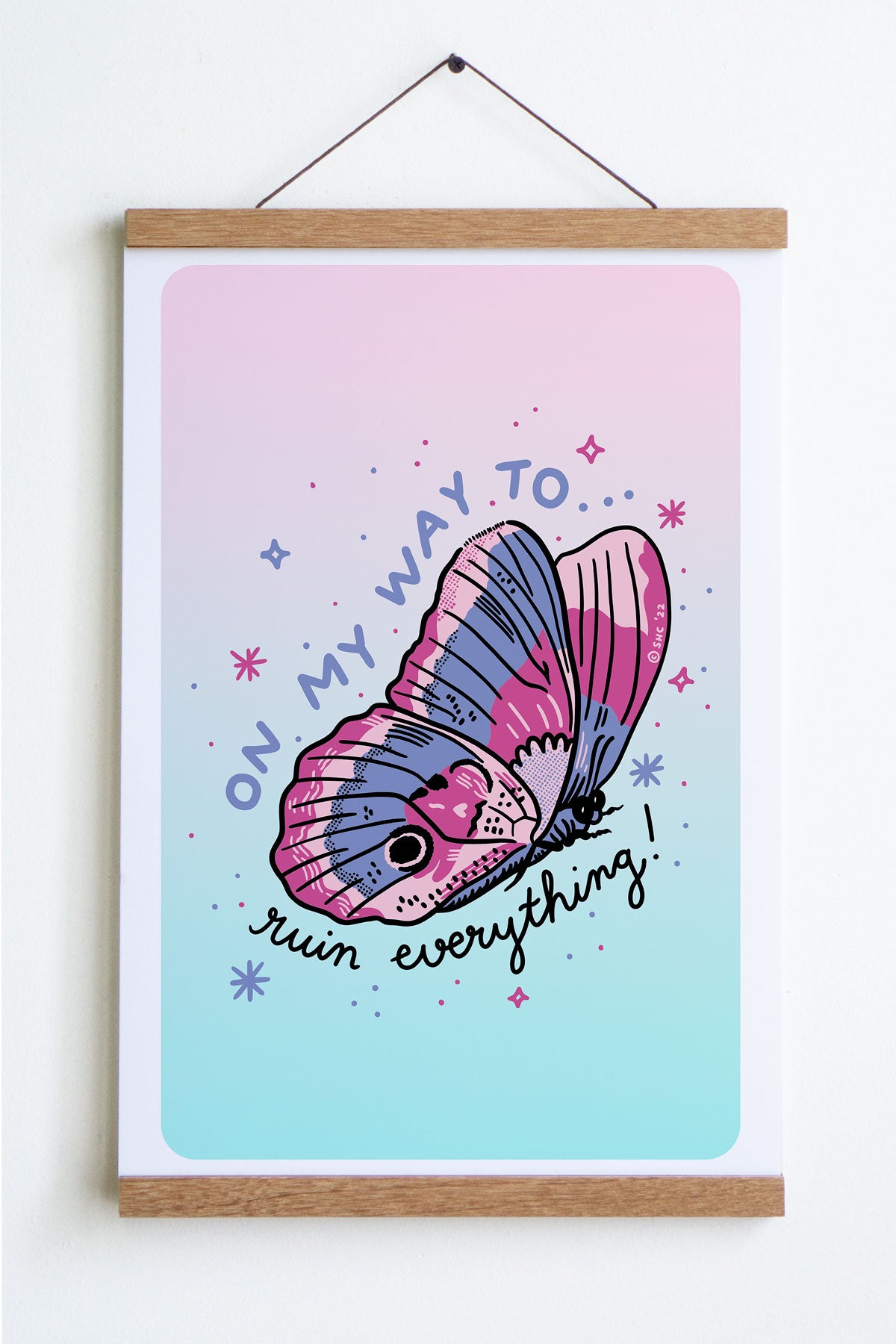 Affiche 'Ruin Butterfly'