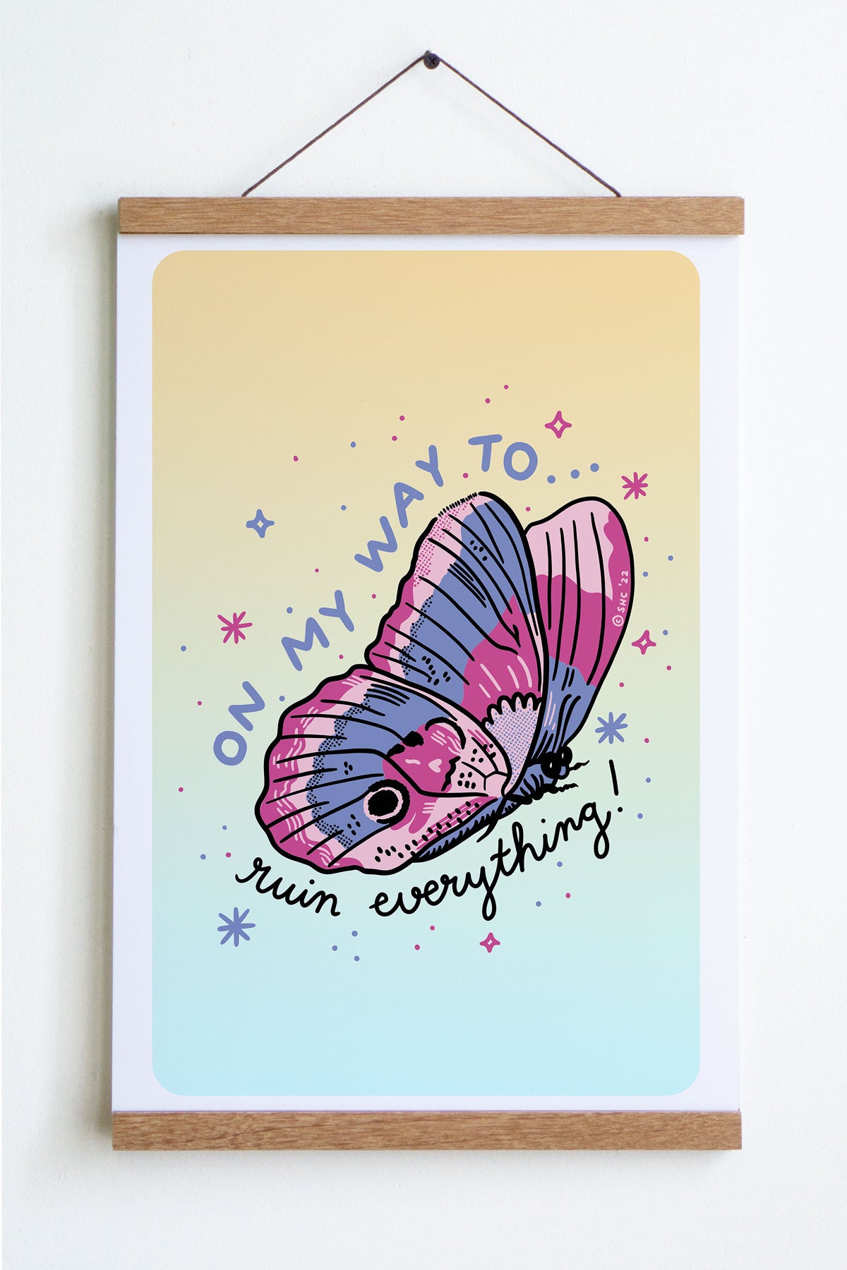 Affiche 'Ruin Butterfly'