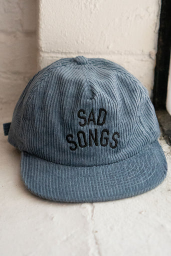 Sad Songs - Chapeau à 5 panneaux en velours côtelé