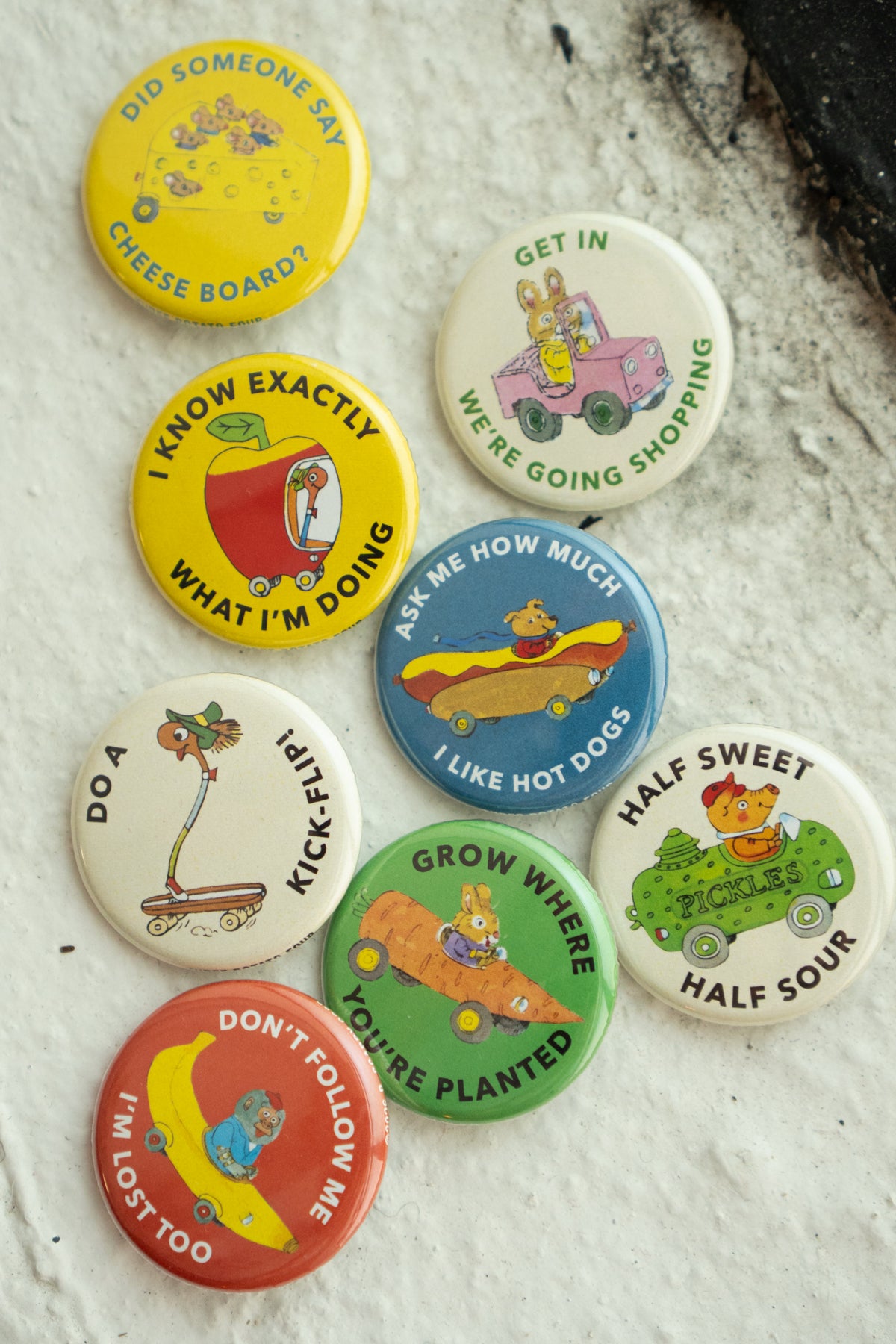 Suprise Pinback Button - Richard Scarry®