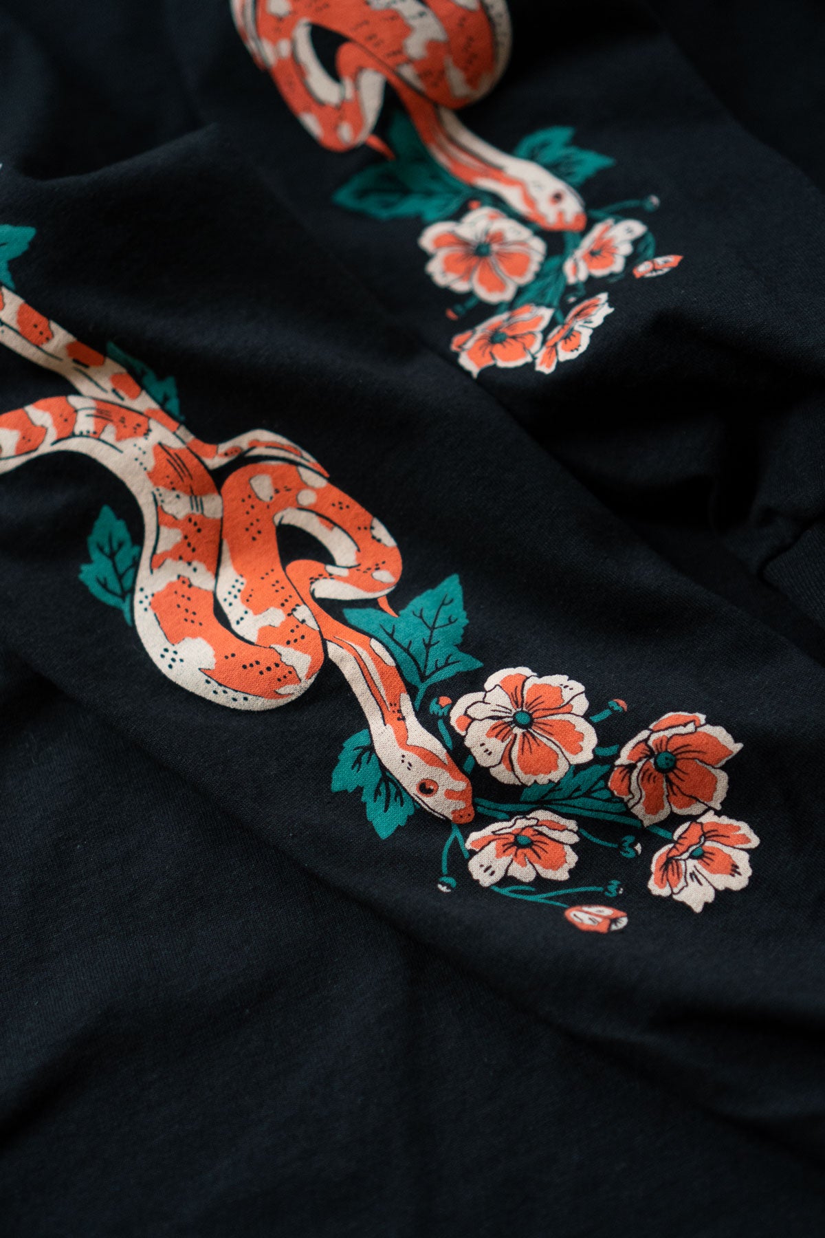T-shirt à manches longues 'Serpent'