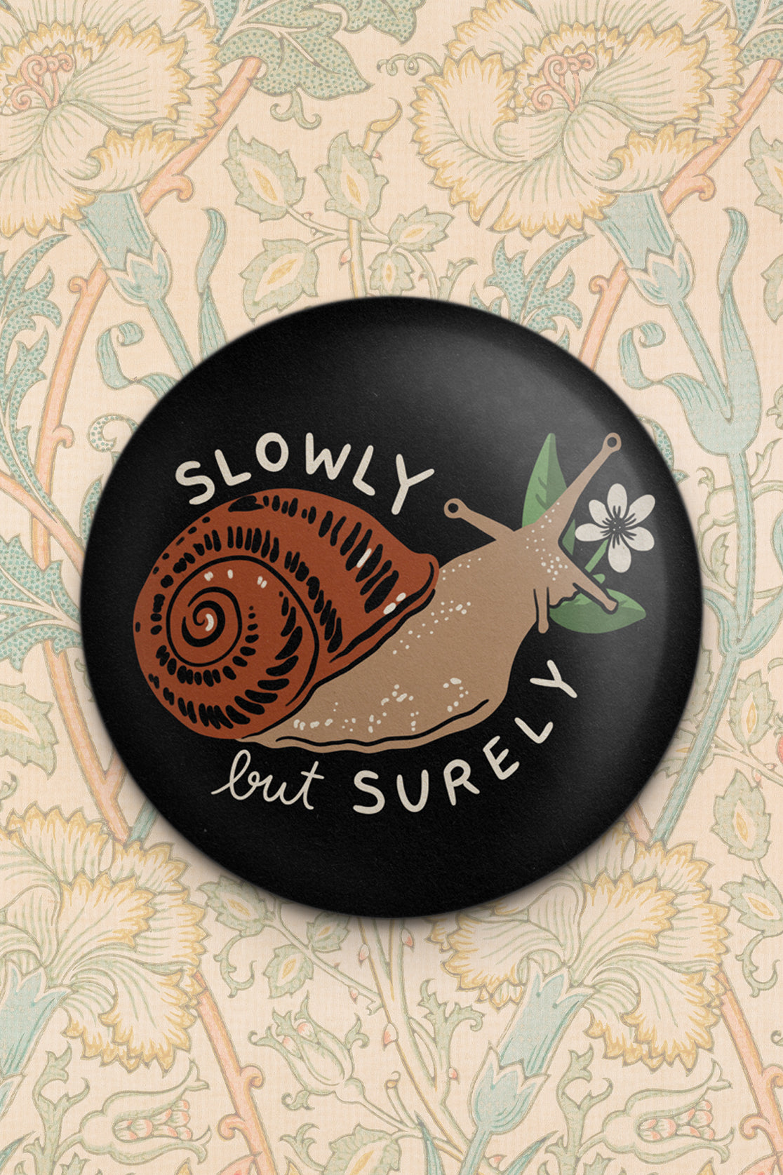 Aimant 'Slowly But Surely (Snail)'