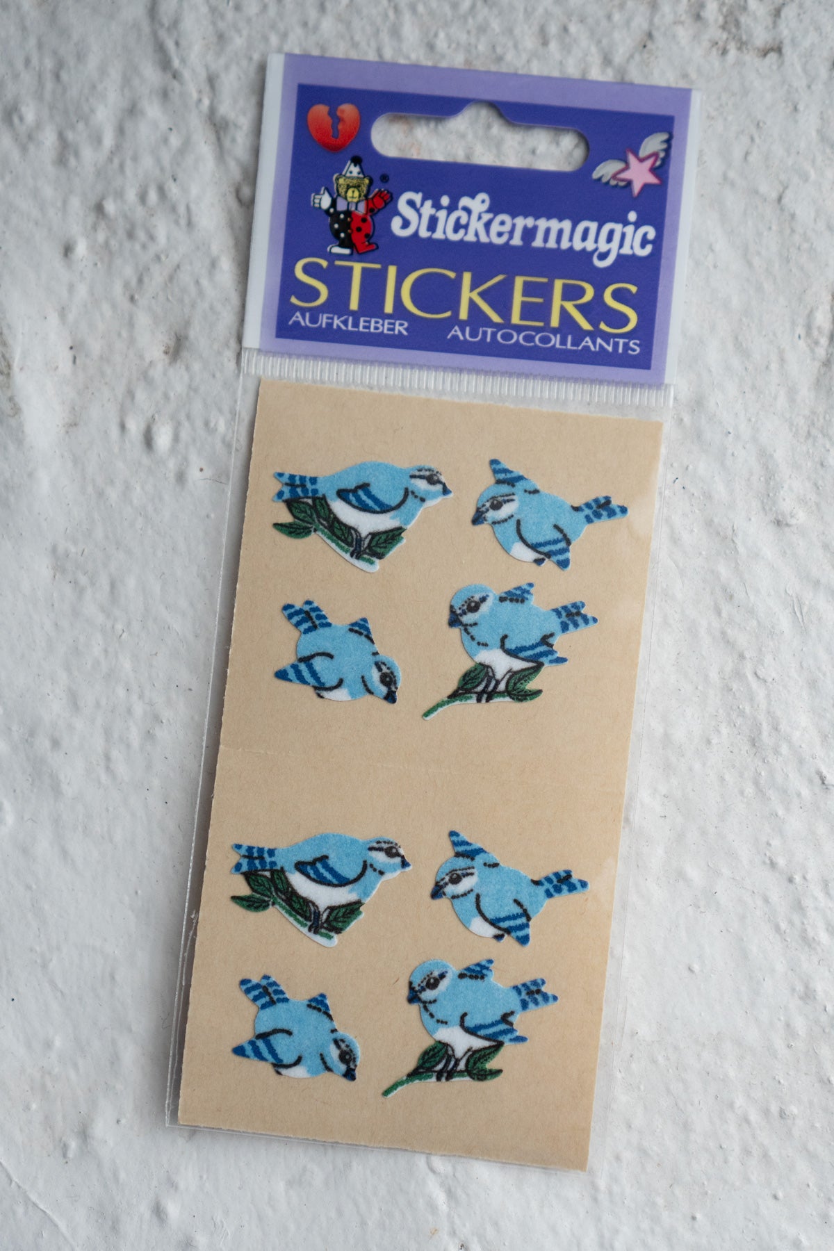 Autocollants Vintage - Oiseaux