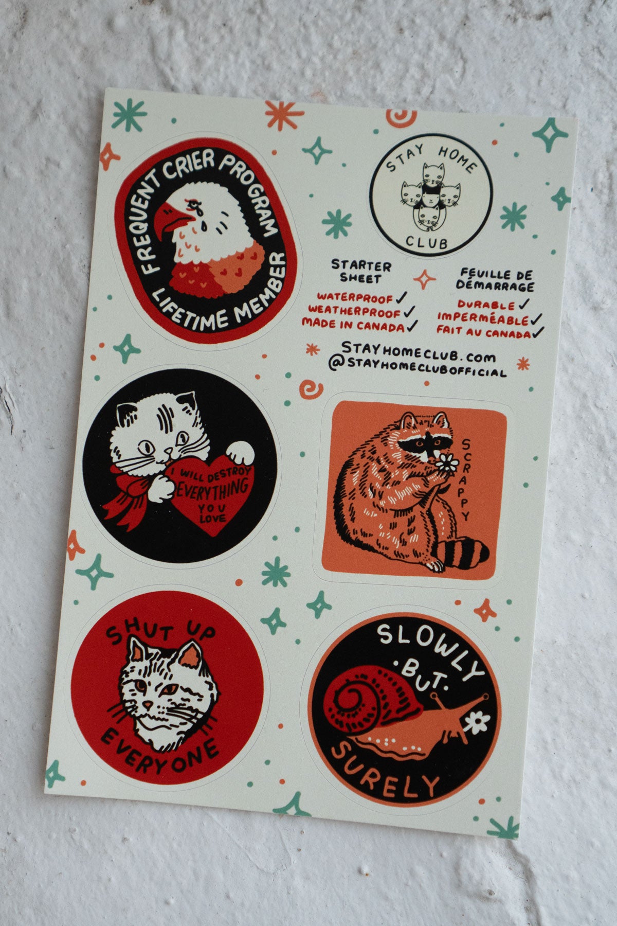 SHC Starter Pack Sticker Sheet