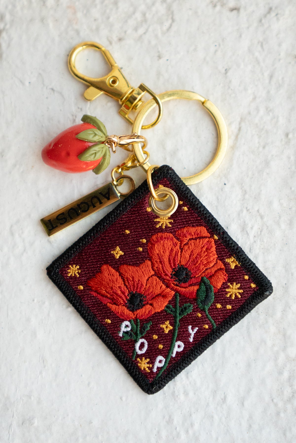 Tiny Strawberry Charm