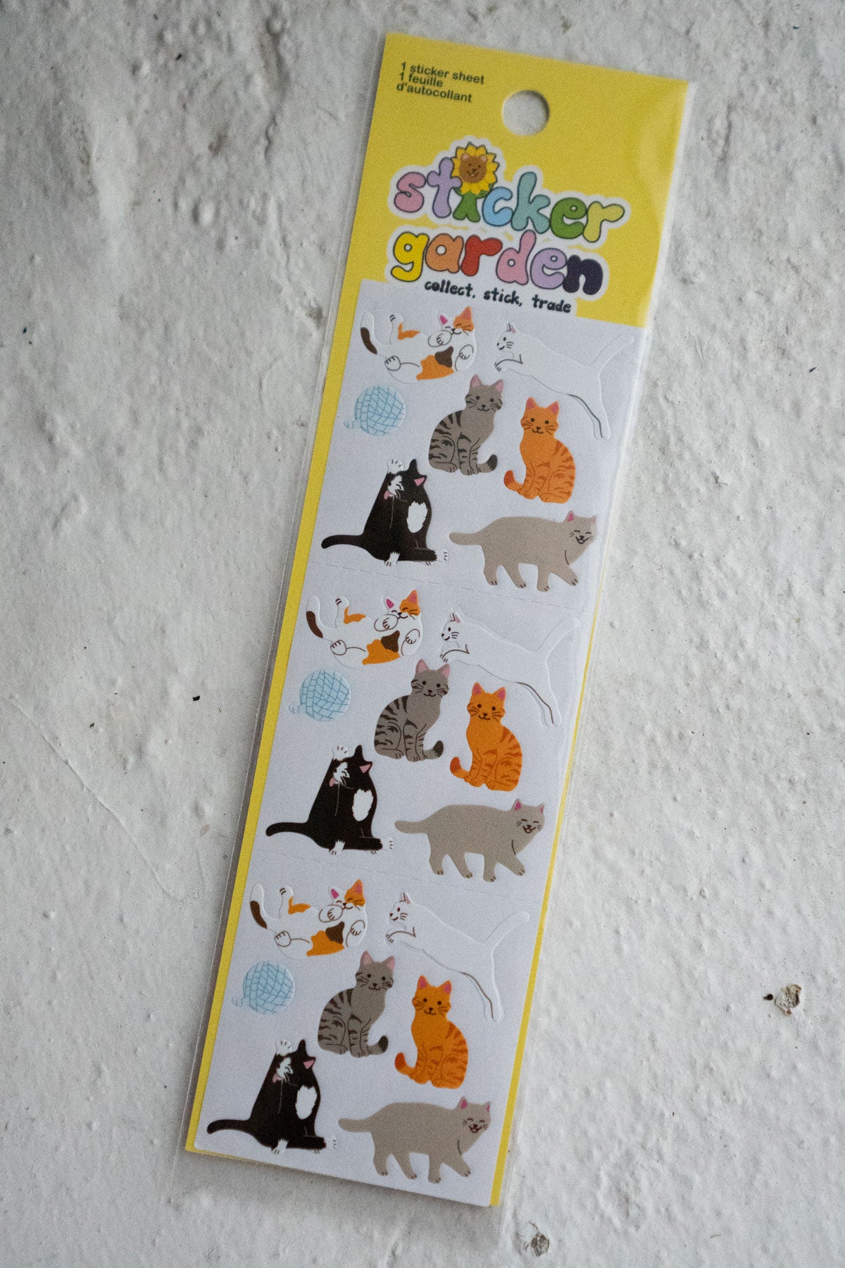 Childhood Cats - Glossy Sticker Strip