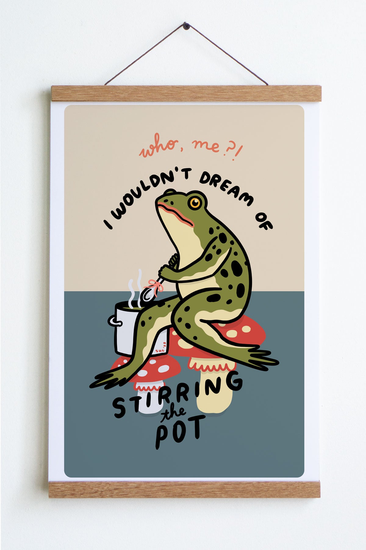 Stirring The Pot Print