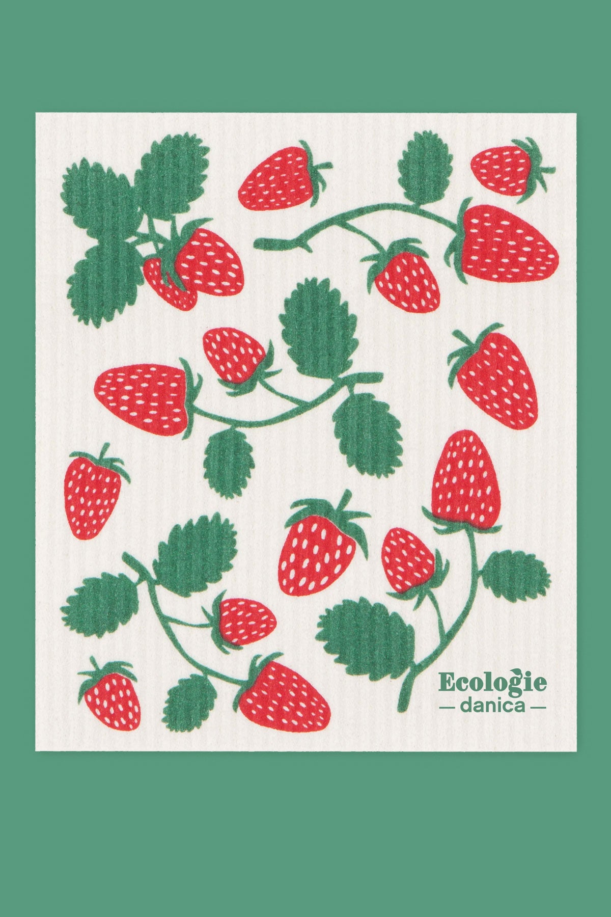 Carré Éponge Suédois - Fraises