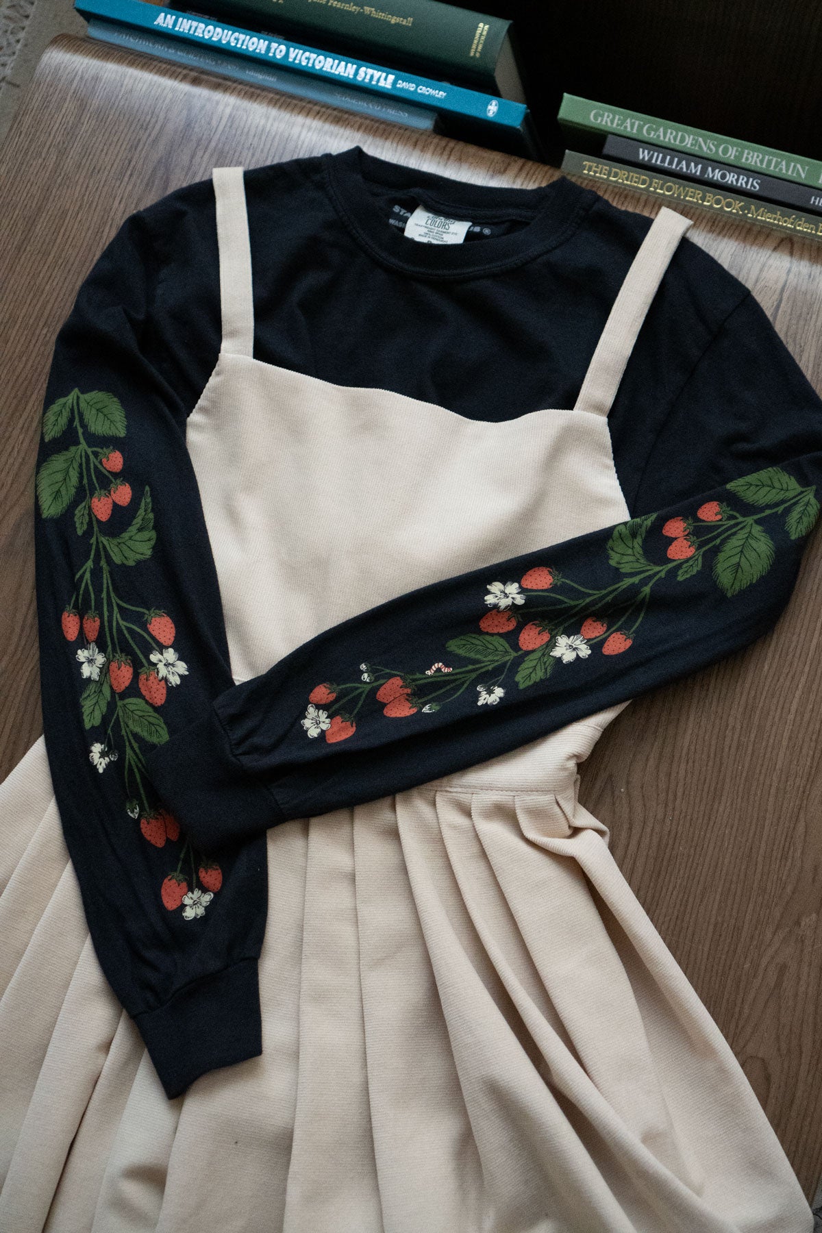 T-shirt à manches longues 'Strawberry Runner'