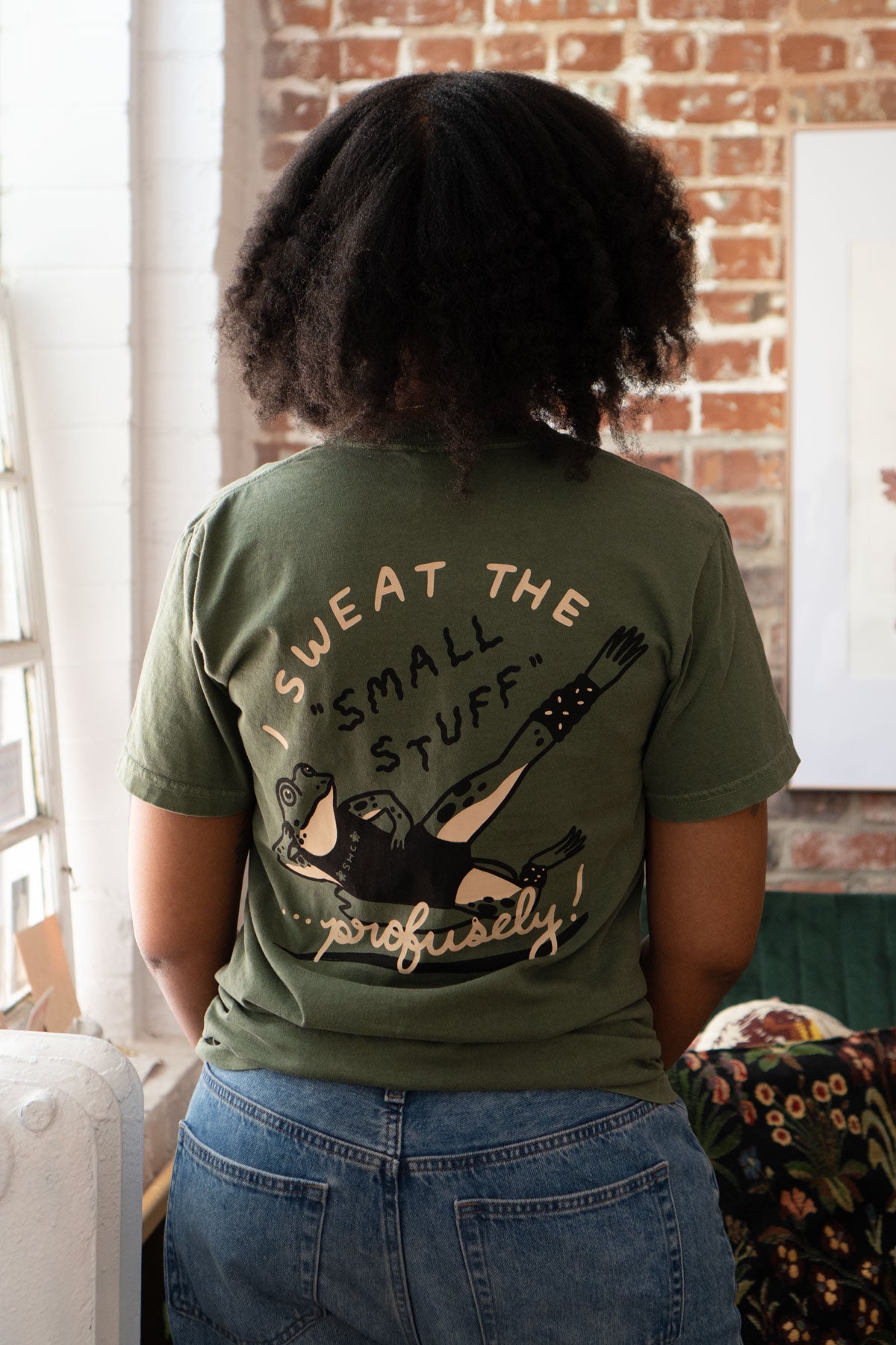 T-Shirt 'Sweat the Small Stuff'