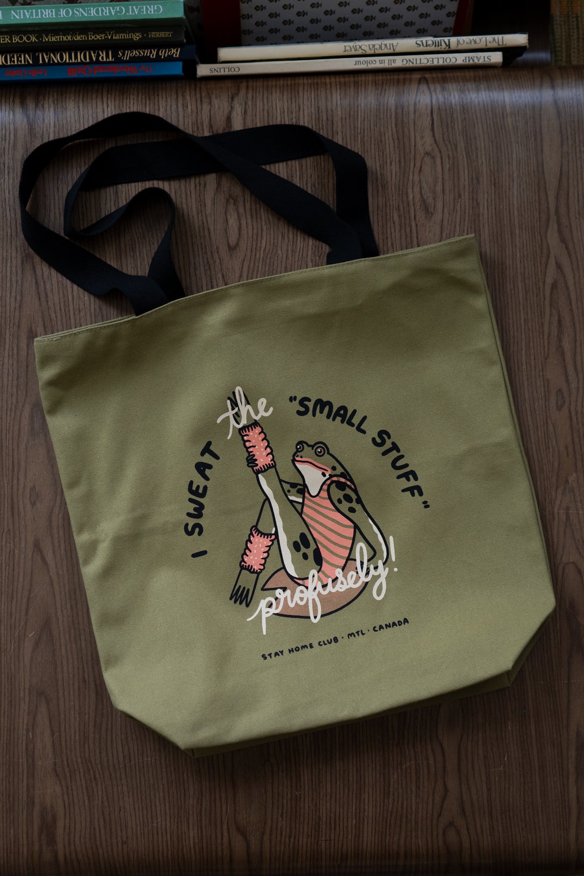 Grand Fourre-Tout Zippé 'Sweat the Small Stuff'