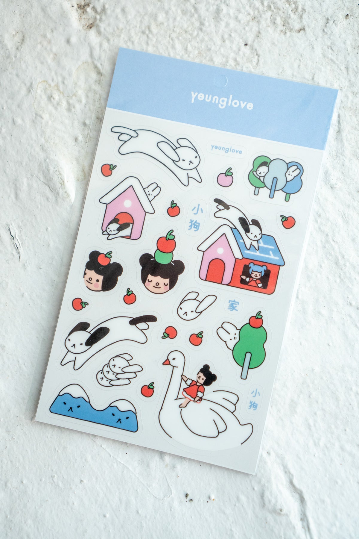 Sweet Home Clear Sticker Sheet
