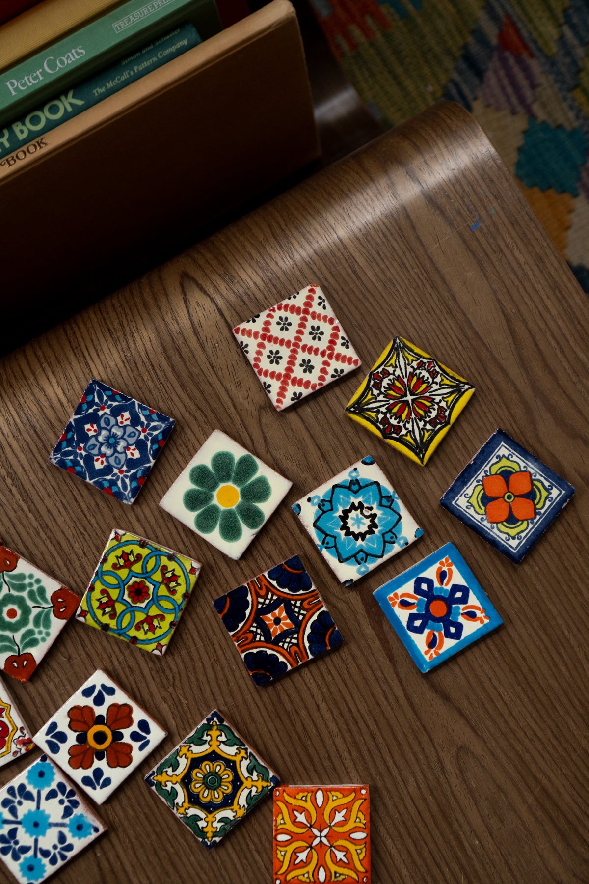 Ceramic Talavera Tiles - Individual 2" x 2" Tile
