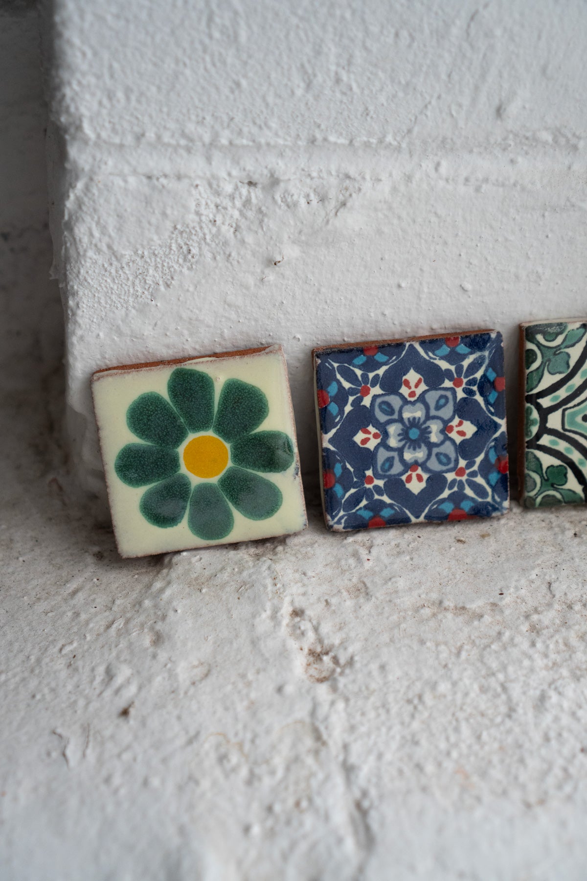 Ceramic Talavera Tiles - Pack of 4