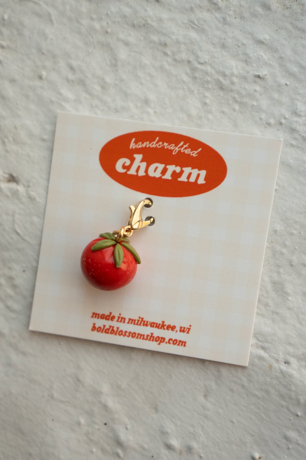 Tiny Tomato Charm