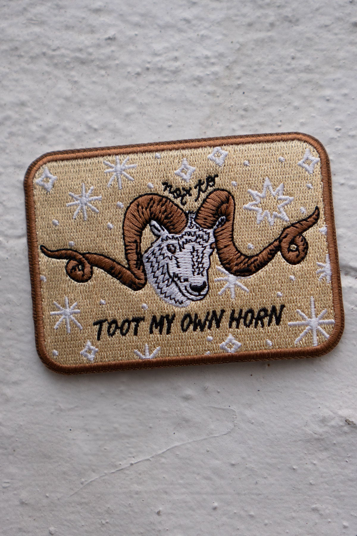 Patch collant 'Toot my own Horn'