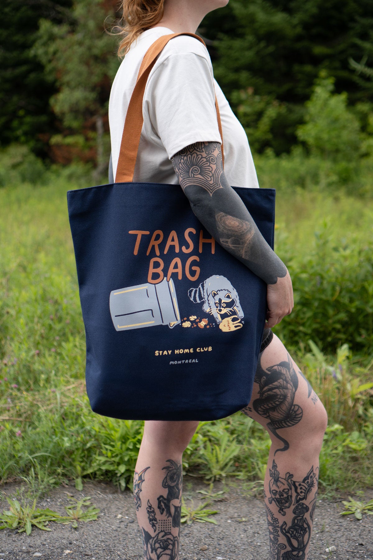 Grand Fourre-Tout Zippé 'Trash Bag'