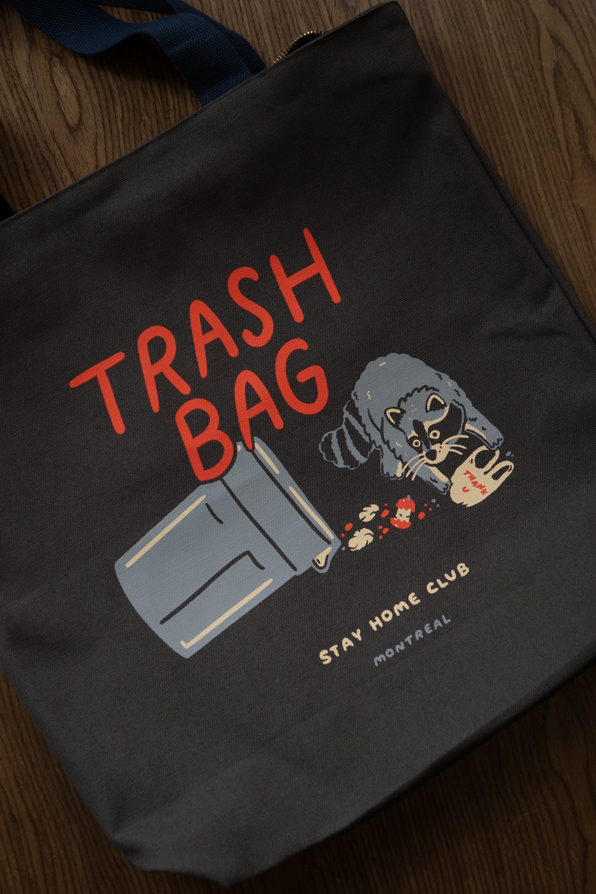 Grand Fourre-Tout Zippé 'Trash Bag'