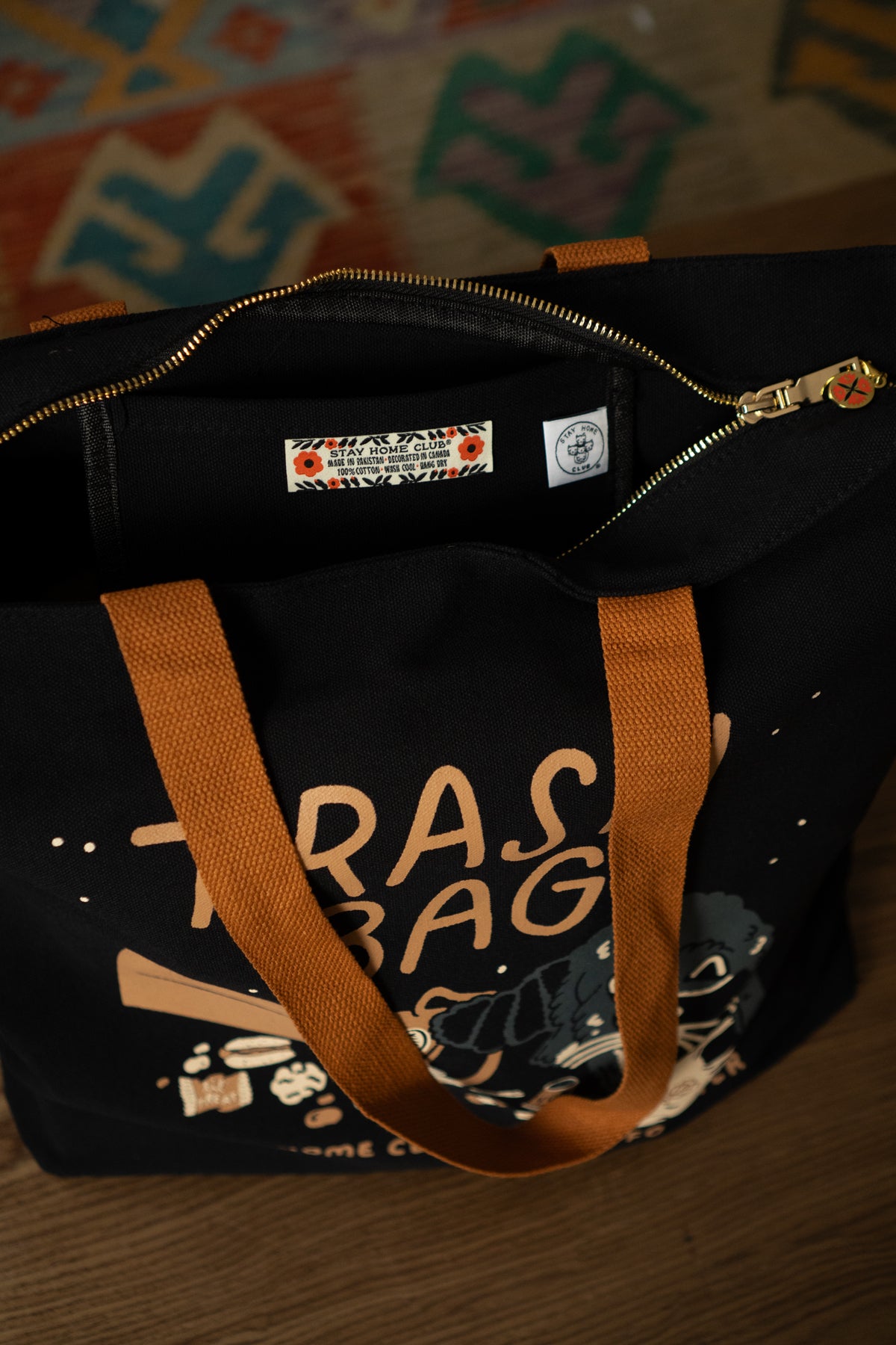 Grand Fourre-Tout Zippé 'Trash Bag'