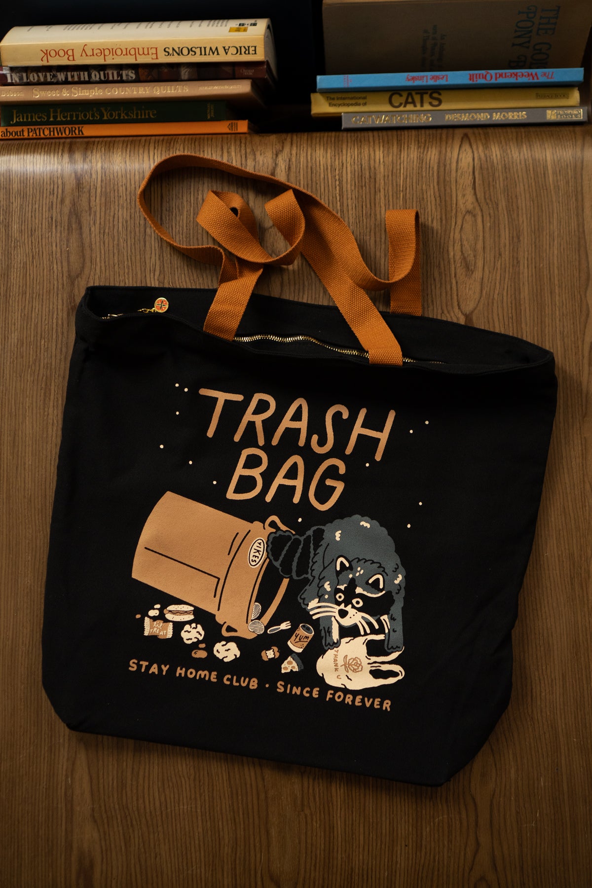 Grand Fourre-Tout Zippé 'Trash Bag'