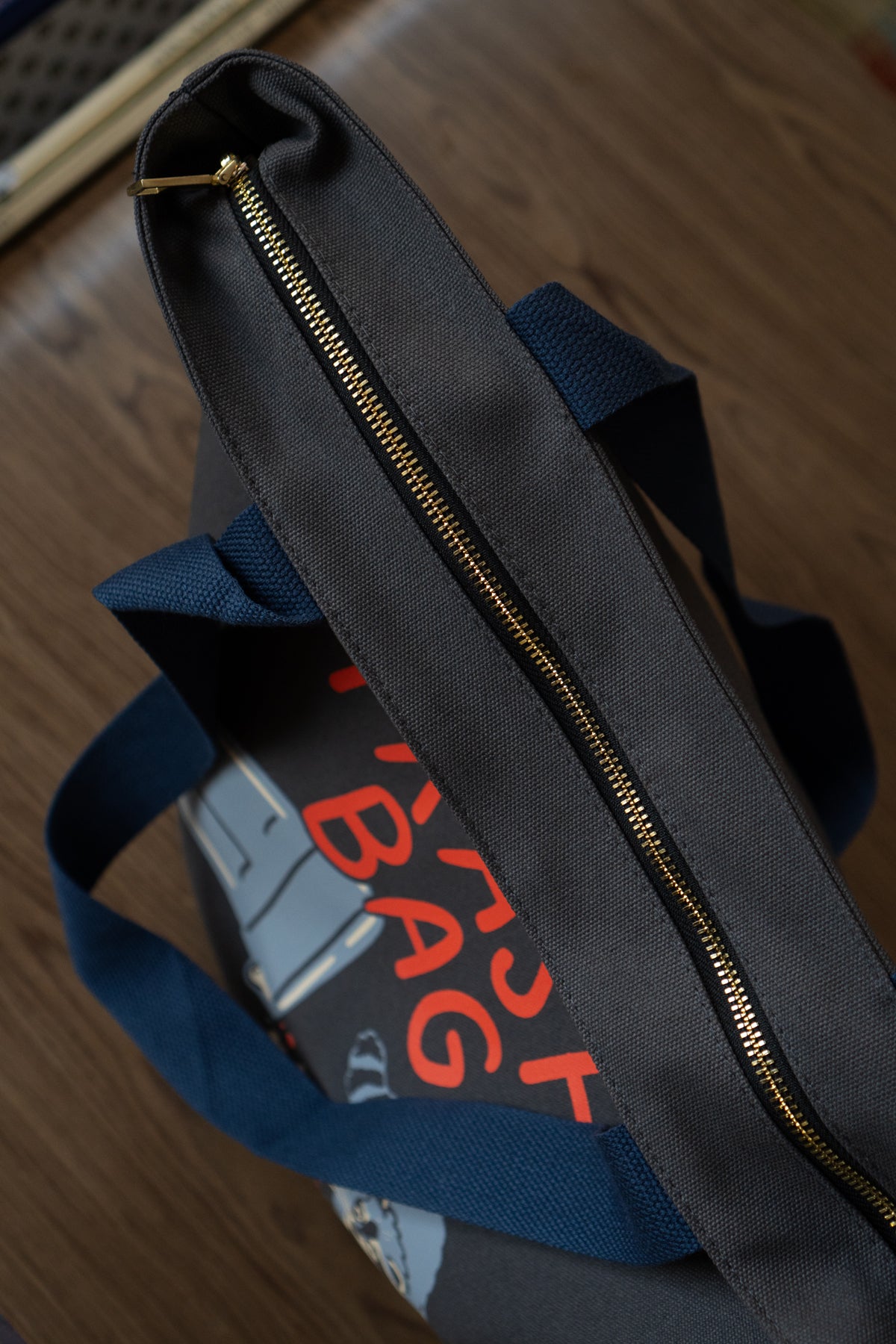 Grand Fourre-Tout Zippé 'Trash Bag'