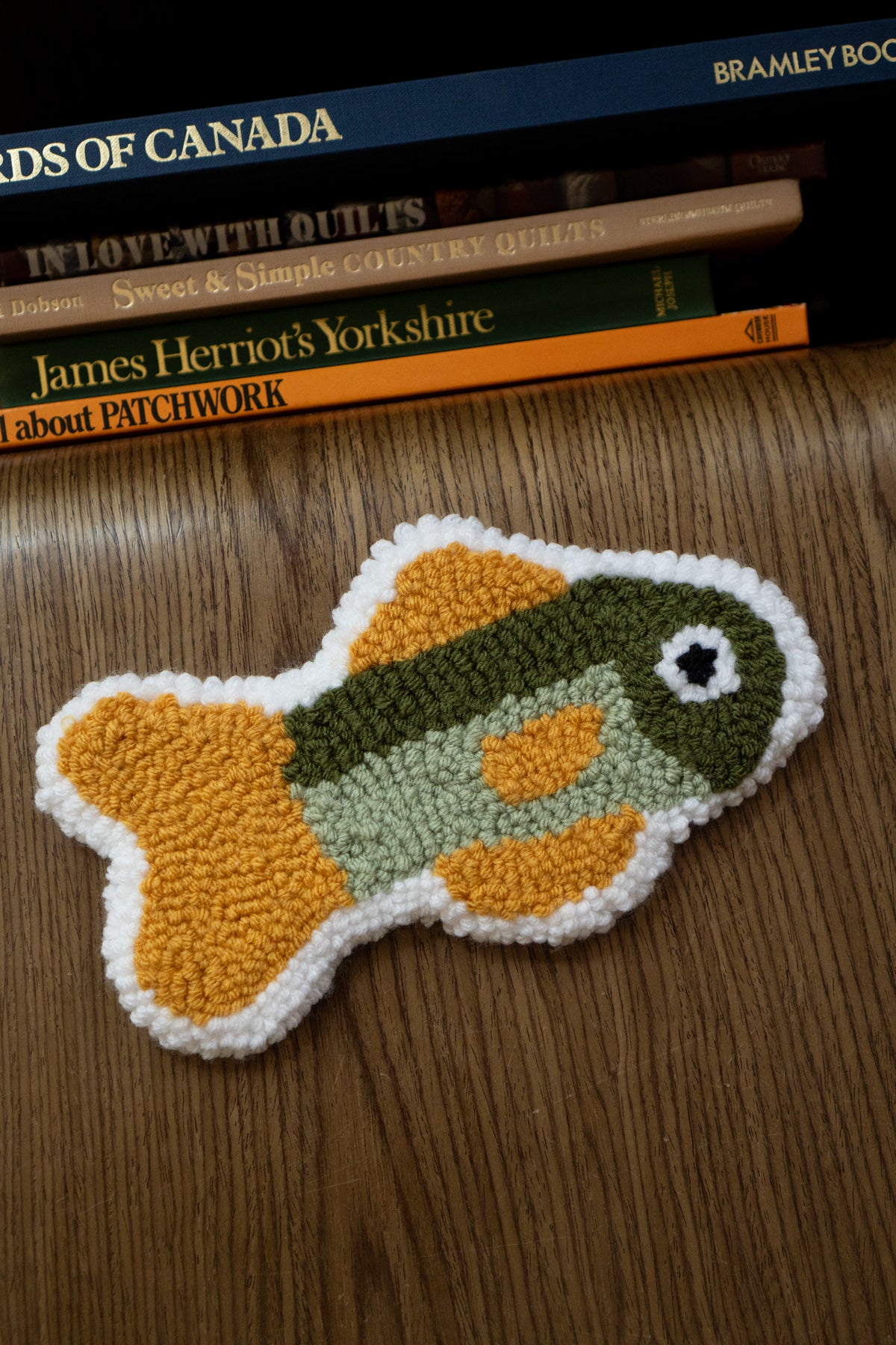 Tufted Fish Wall Hanging