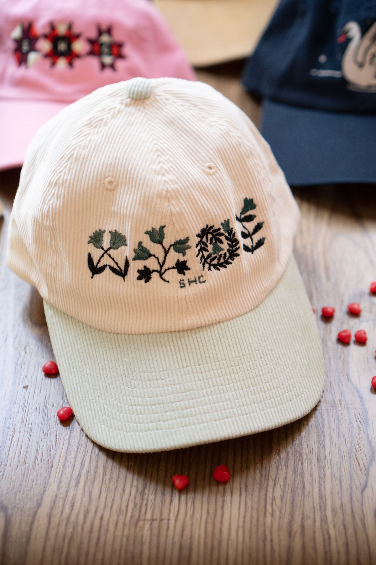 Tulip Patchwork Two-Tone Corduroy Dad Hat