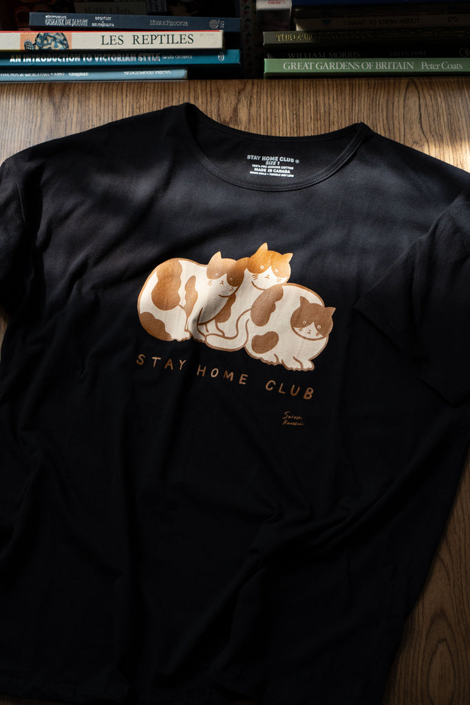 T-shirt ample classique 'Tuxedo Cats'
