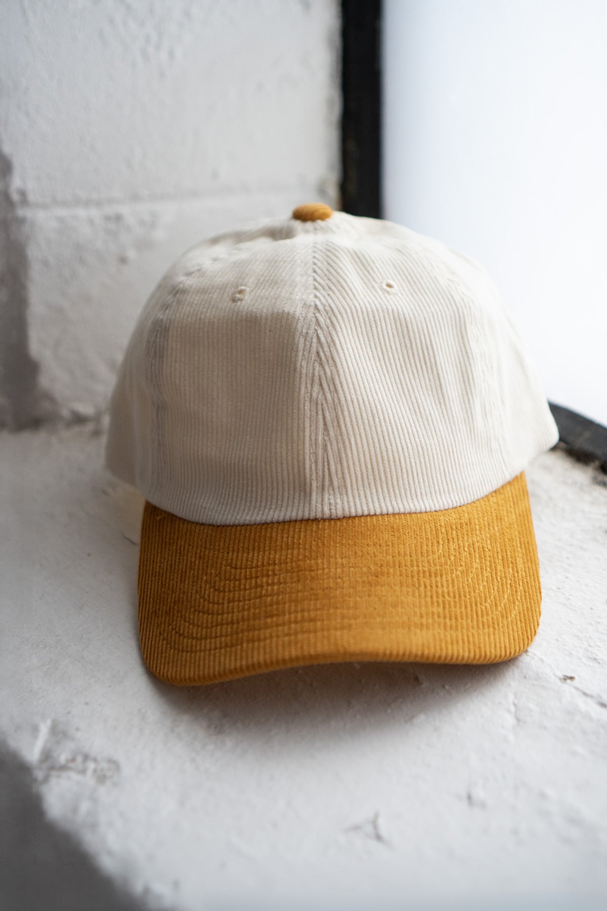 Patched Corduroy Dad Hat - Pick Your Patch