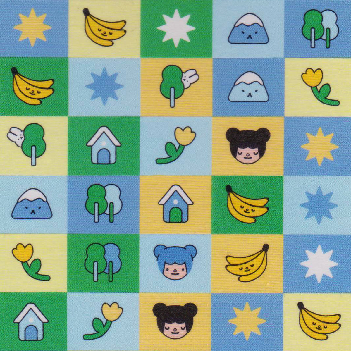 Ruban Décoratif 'Little Friends Wonderland Checker'