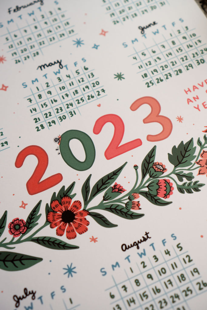 2023 SHC Calendar Print - 12" x 18"