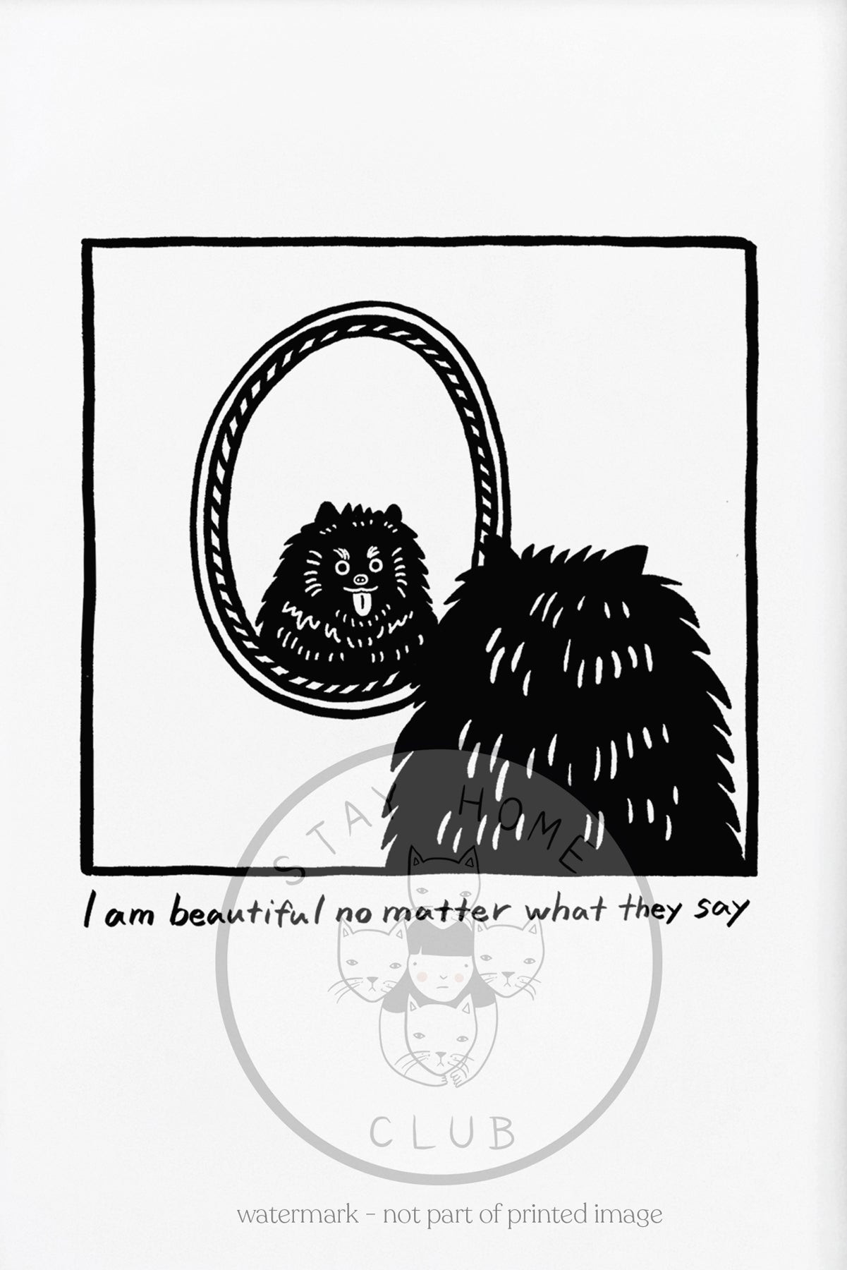 Affiche 'Daily Affirmation'