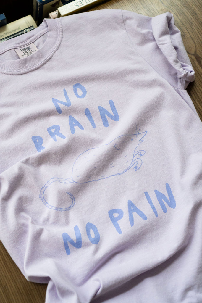No Brain No Pain - Comfort Colors® T-Shirt