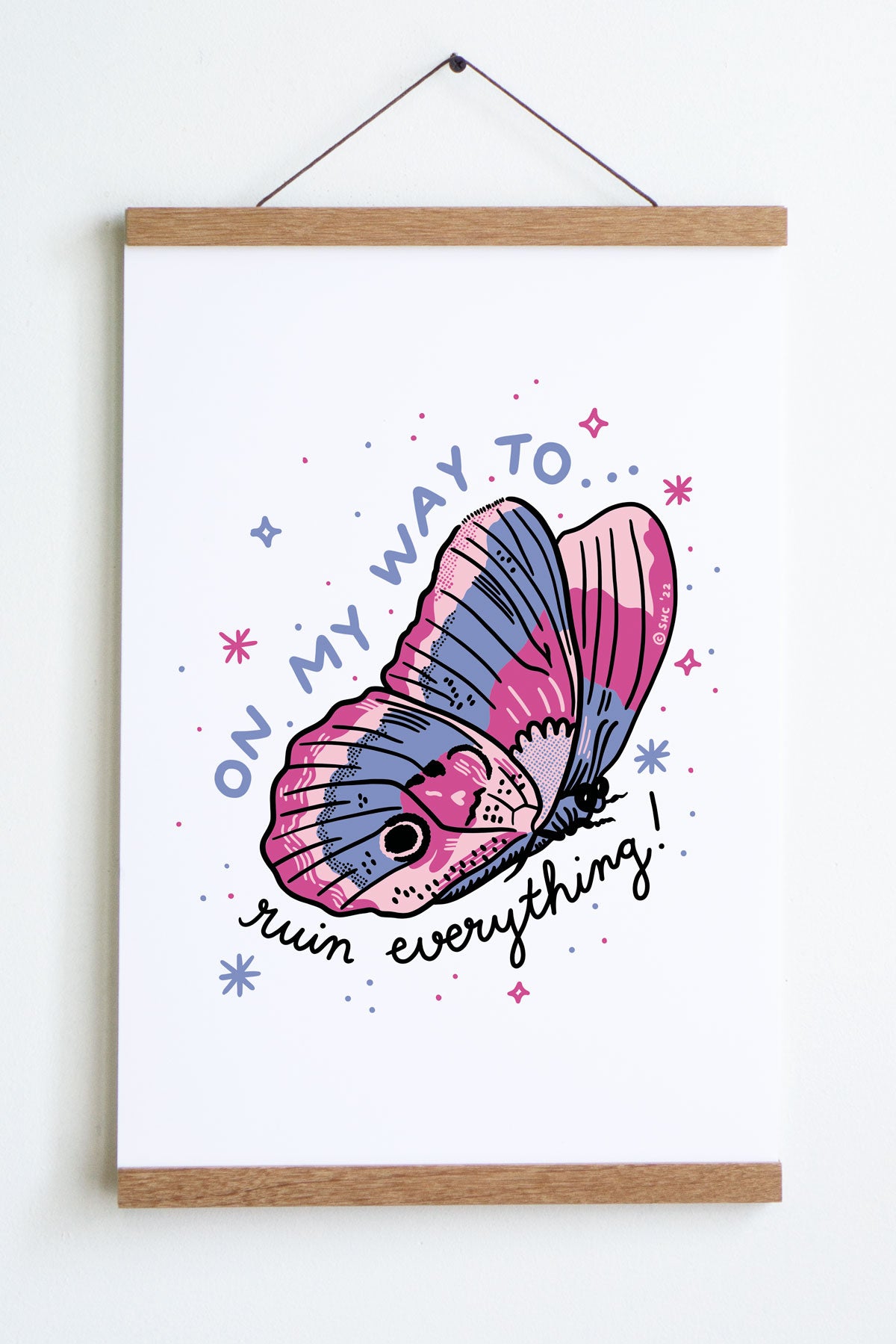 Affiche 'Ruin Butterfly'