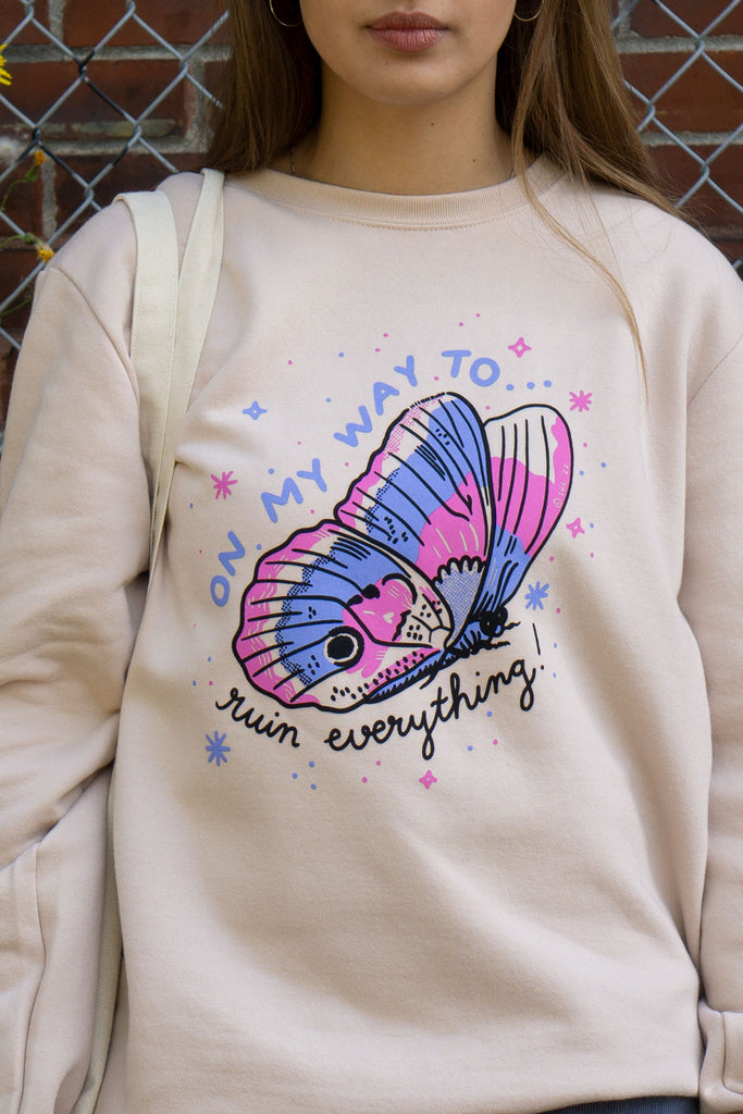 Ruin Butterfly Sweatshirt