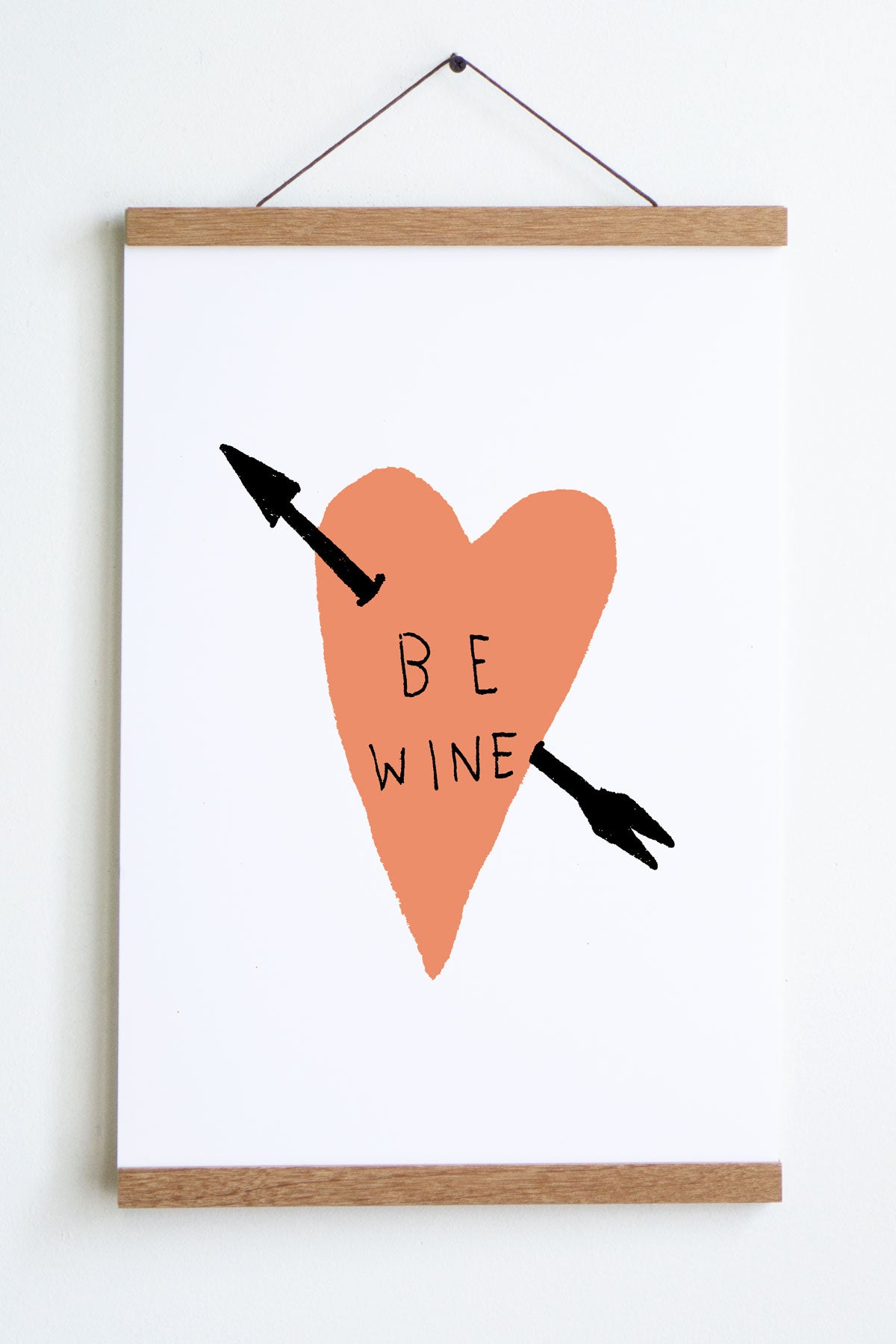 Affiche 'Be Wine'