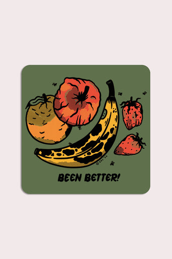 Been Better (Fruit Plate) Vinyl Sticker