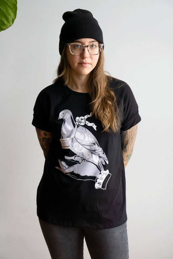T-shirt ample classique 'Carrier Pigeon'