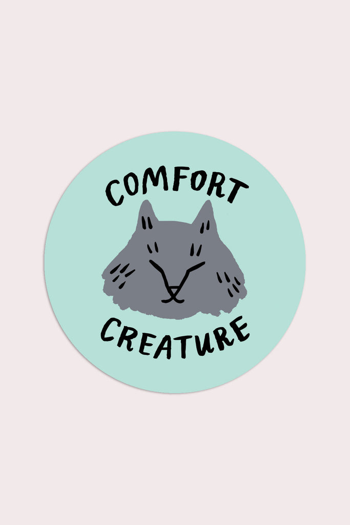 Comfort Creature Vinyl Sticker