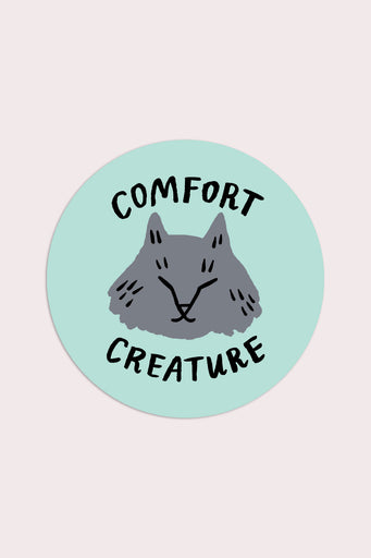 Comfort Creature Vinyl Sticker