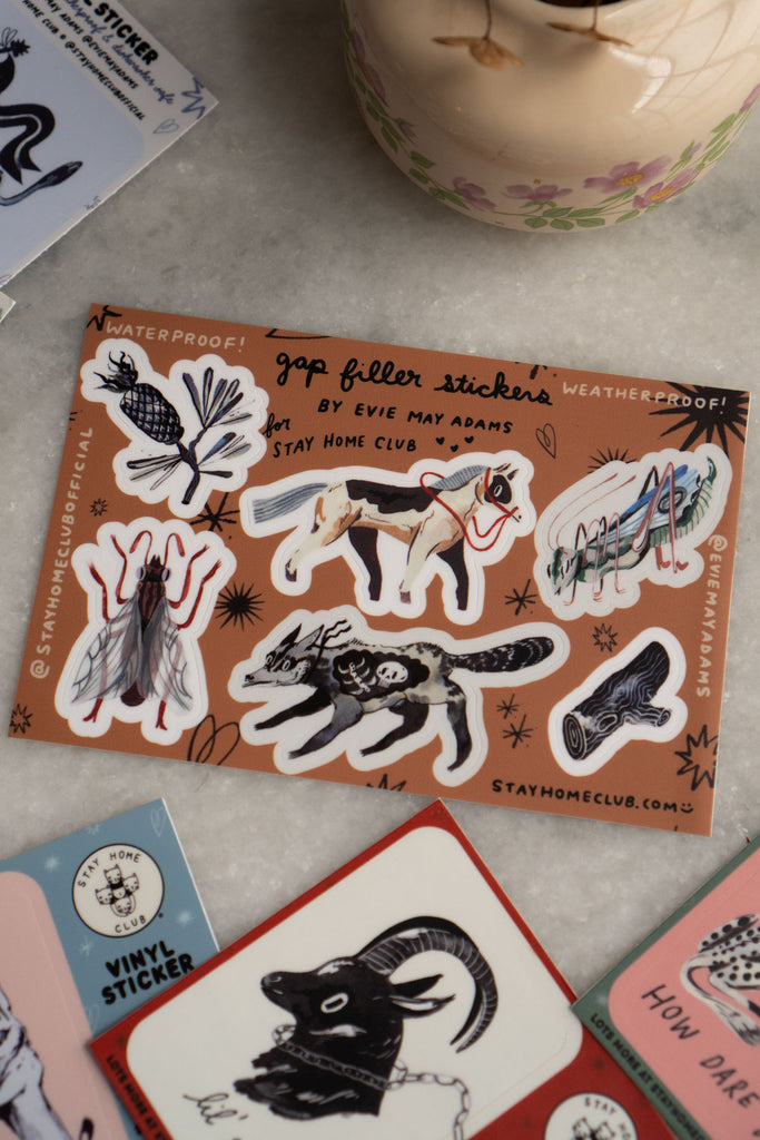 Evie May Adams Gap Filler Sticker Sheet