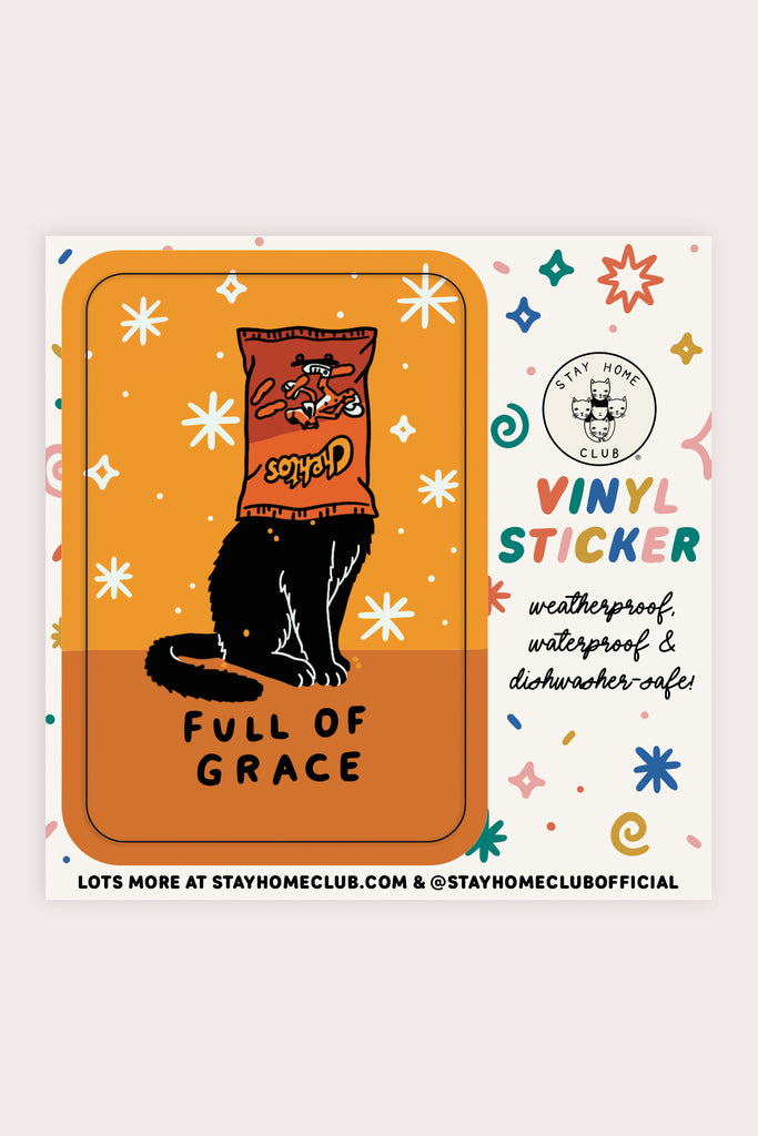 Full of Grace Vinyl Sticker