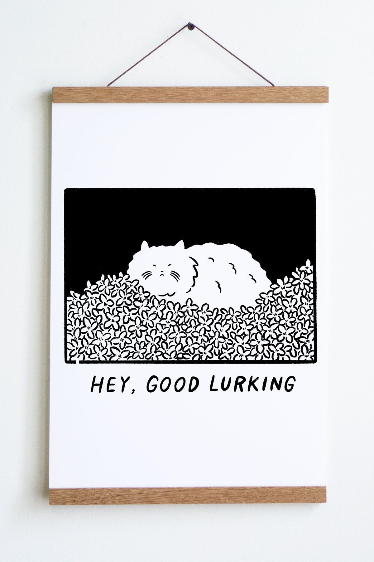 Affiche 'Hey, Good Lurking'
