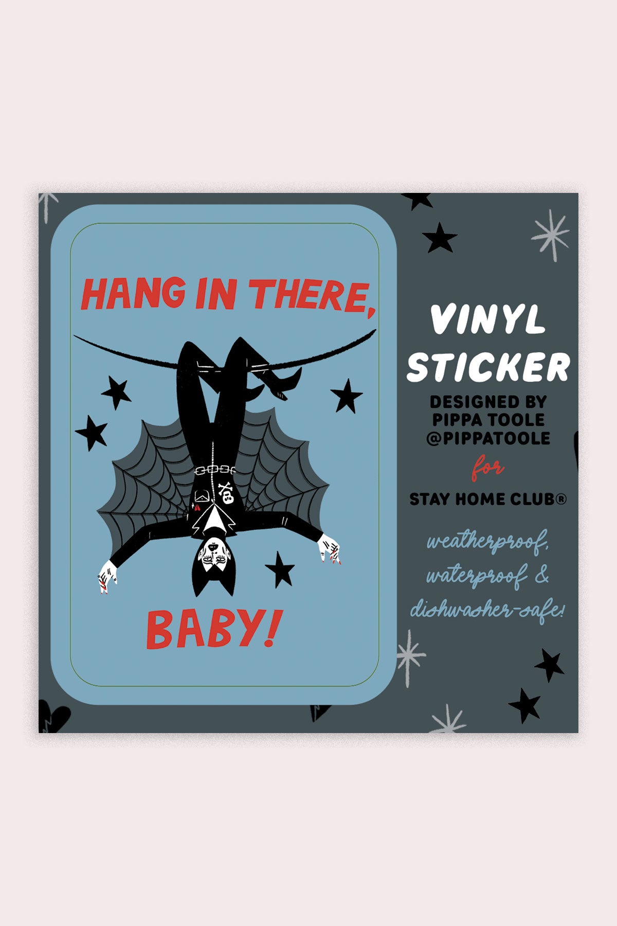 Hang In There Baby (Pippa) Vinyl Sticker