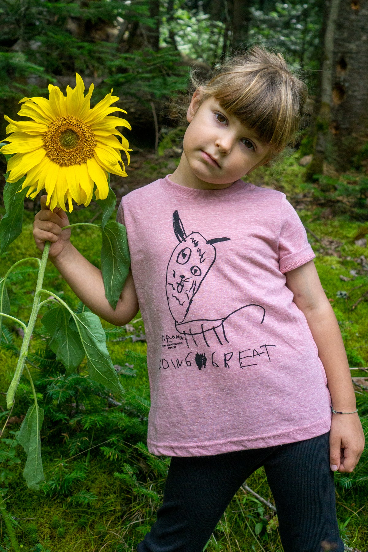 T-shirt tout-petit 'Doing Great'